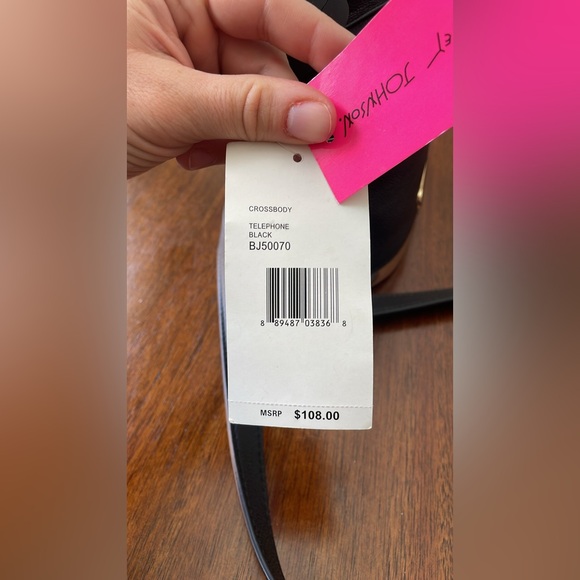 Betsey Johnson Telephone Crossbody & Coin Purse Set, NWT - Picture 5 of 14